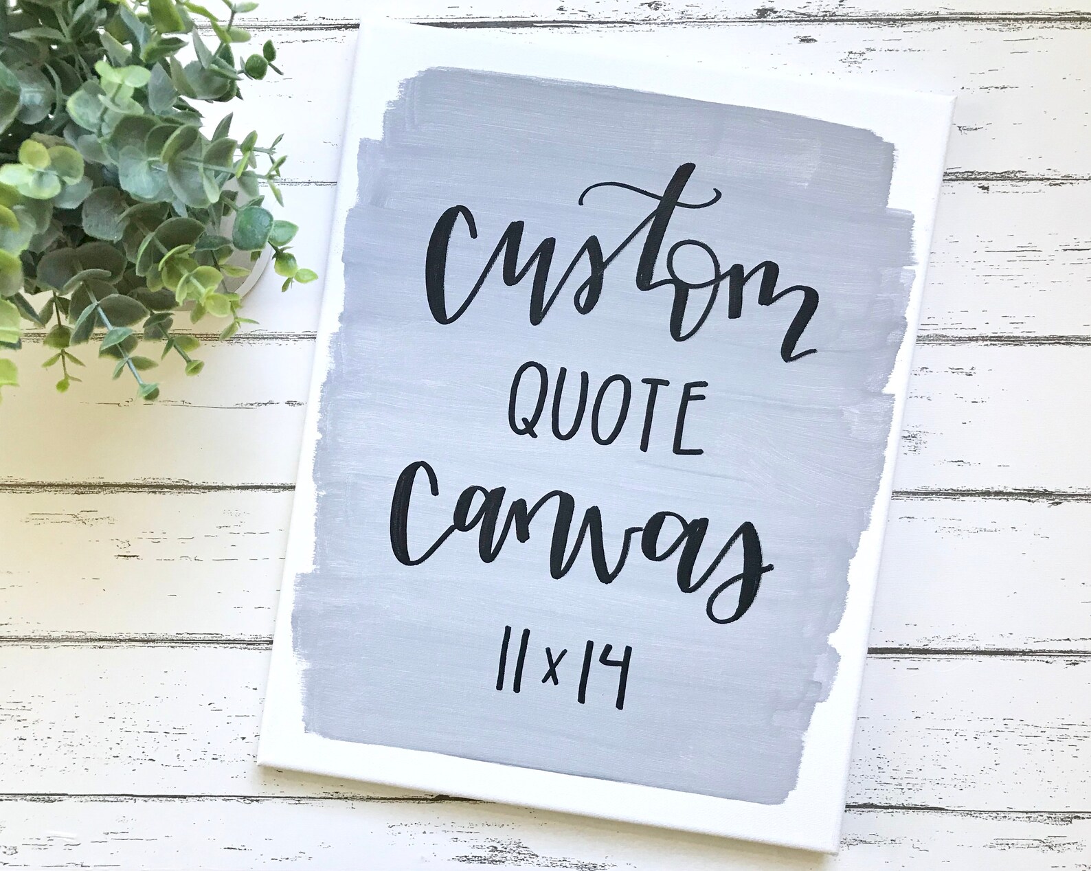Custom Quote Canvas 11x14 Canvas Sign Custom Wall Decor Etsy