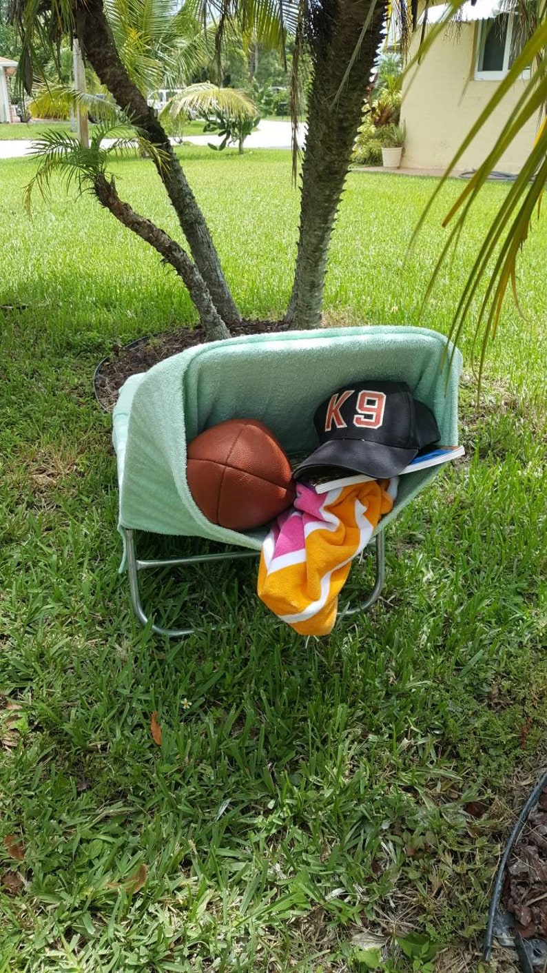 Lounge Chair Terry Cloth Cover Etsy