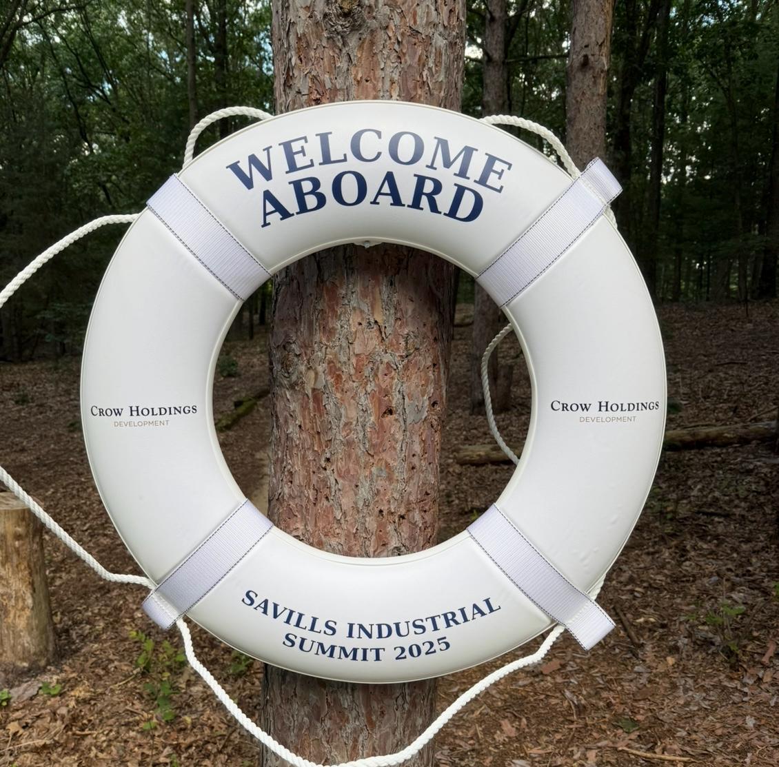 Personalized Decorative Life Ring: Corporate Gift, Custom Vinyl ...
