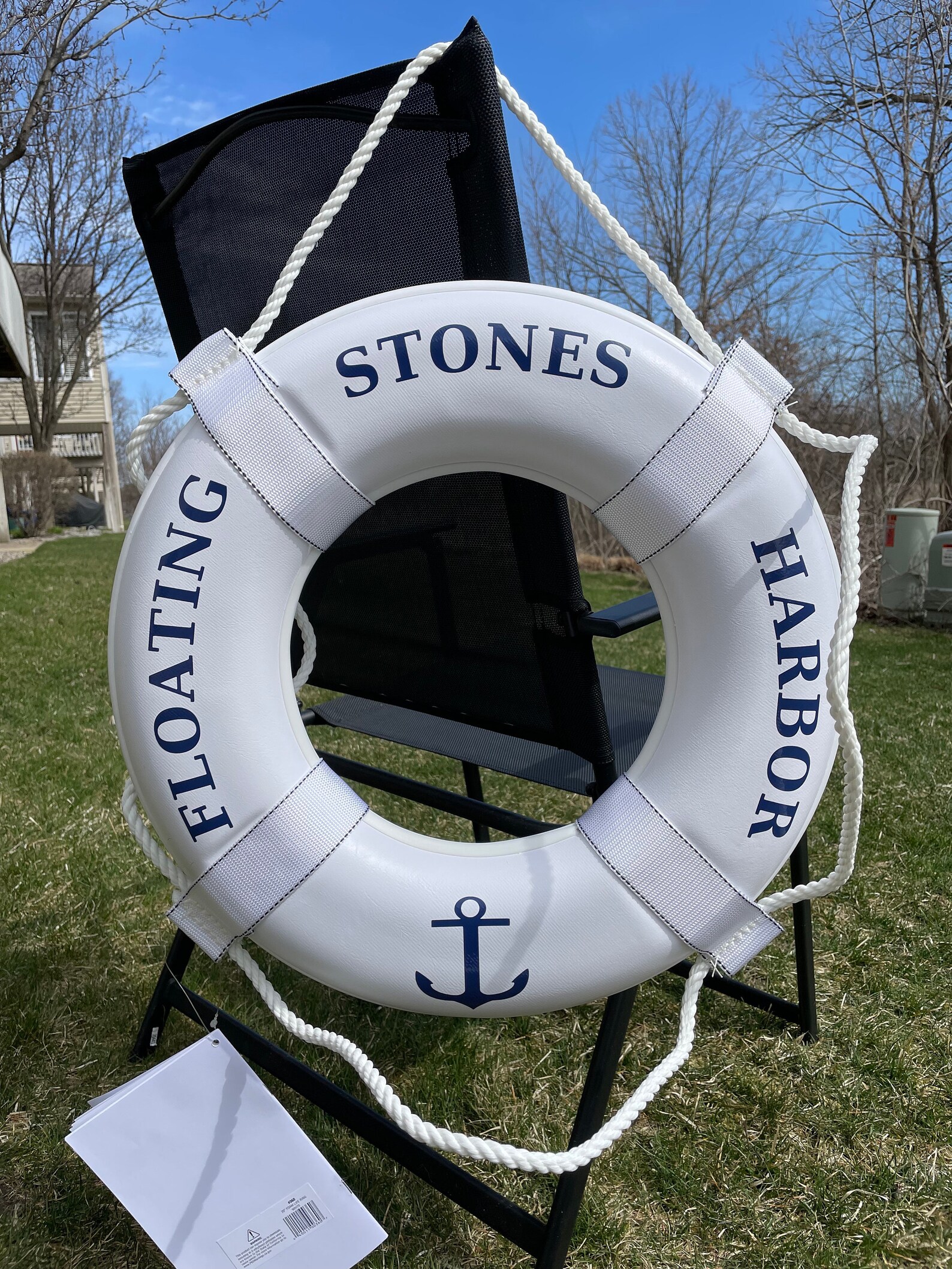 Custom Life Ring USCG Life Ring Custom Pool Decor Custom Etsy