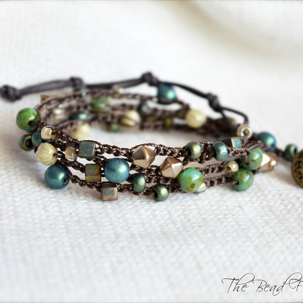 Wrap Around Necklace Etsy