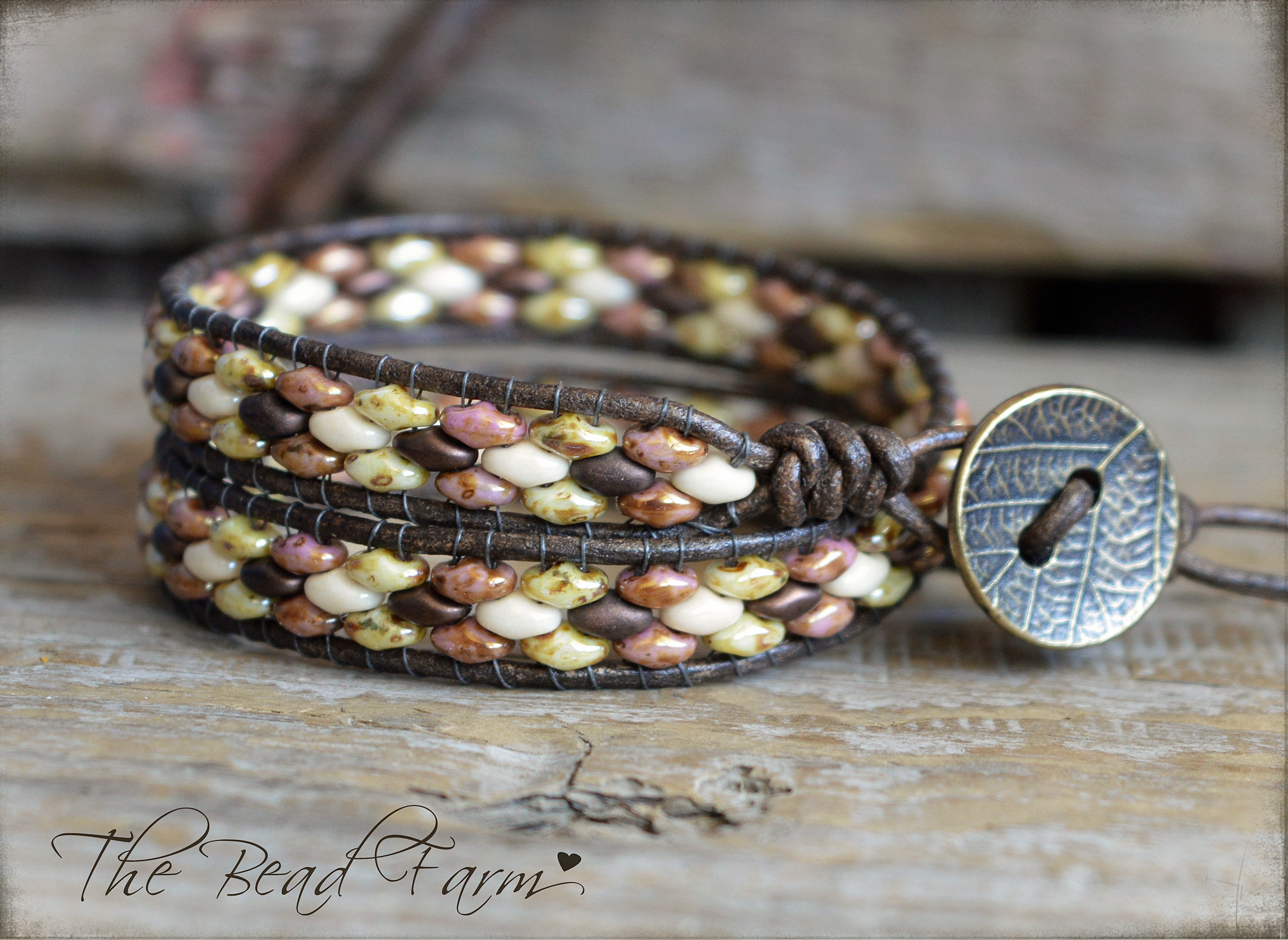 Superduo wrap bracelet sale