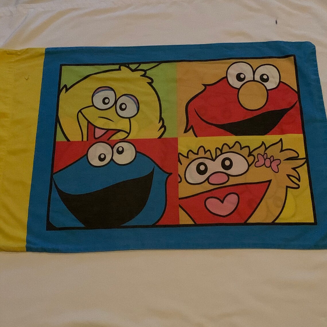 sesame street pillowcase