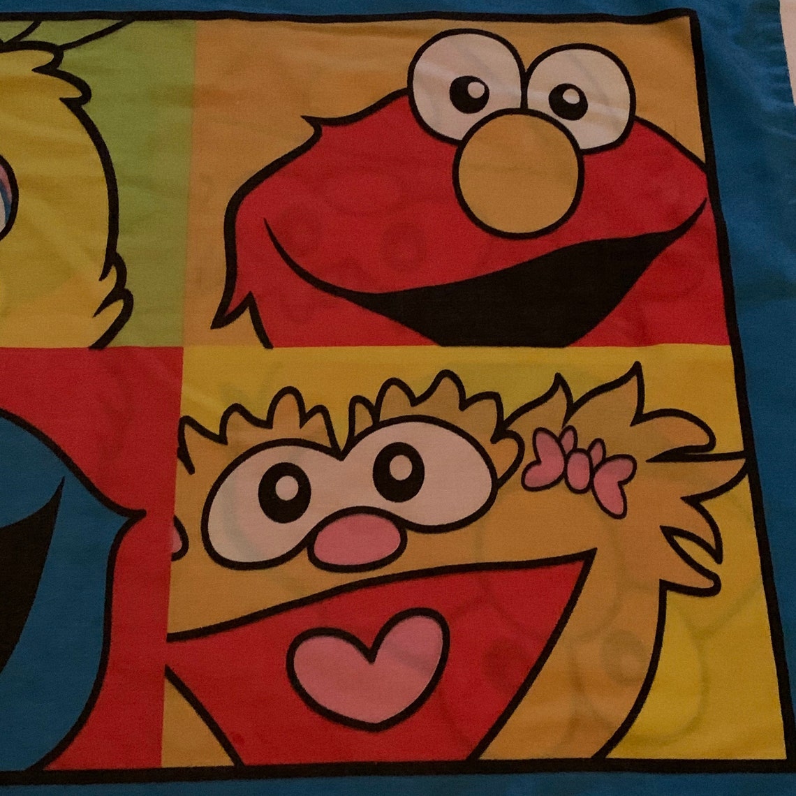 sesame street pillowcase
