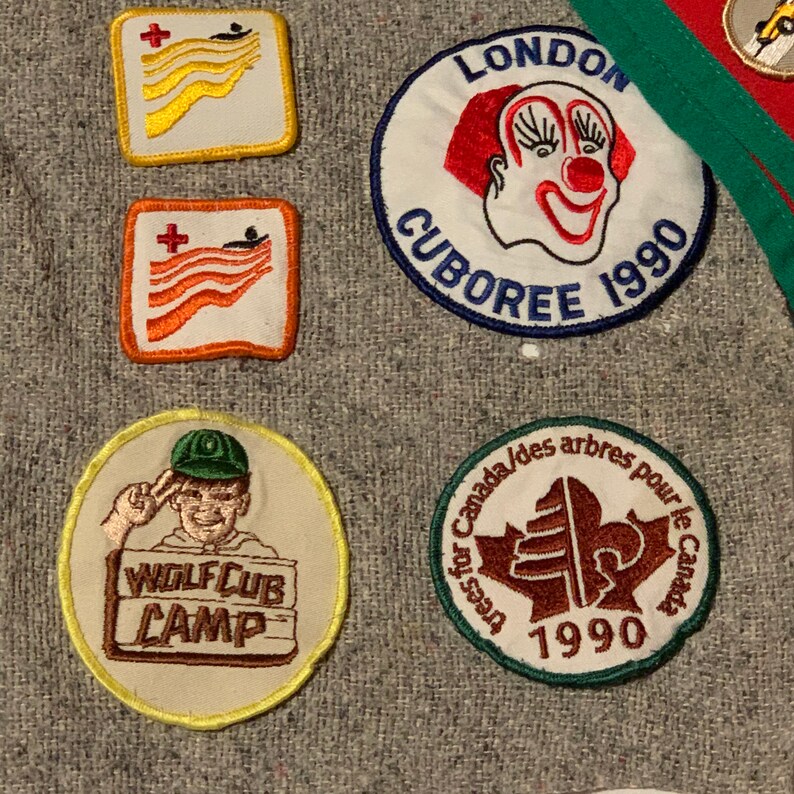 Vintage Scouts Canada Patches and Sash Vintage Boy Scouts | Etsy