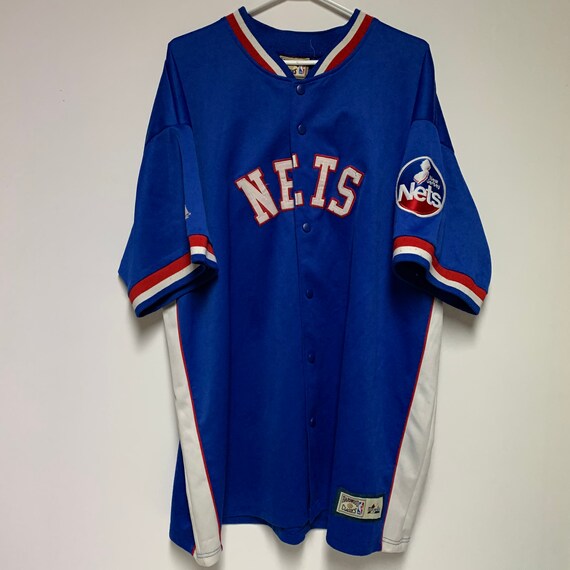 Vintage New Jersey Nets Warm Up Jersey, Basketball