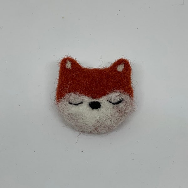 Fox Head Brooch Gift