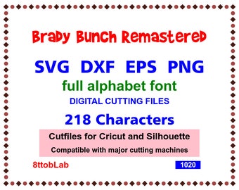 Beliday svg font files eps png dxf