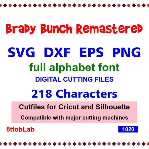 Beliday svg font files eps png dxf