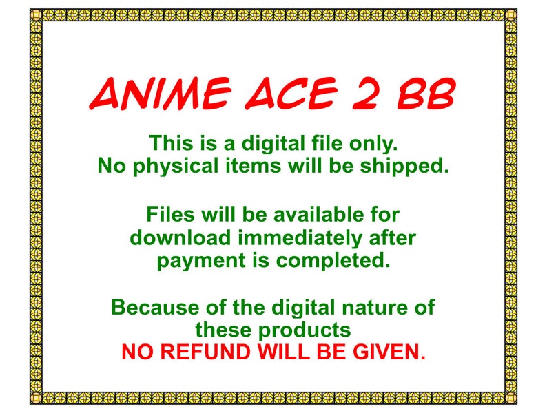 Anime Svg Font Files Eps Png Studio3 - Etsy