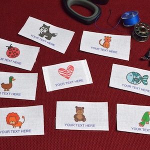 Custom clothing labels