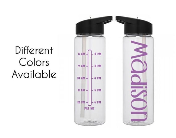 Water Bottle With Times 24 Oz. Water Bottle Personalized
