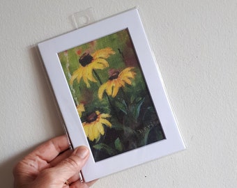 Linen Artist Print - Ready to Frame at 5x7 Floral Collection