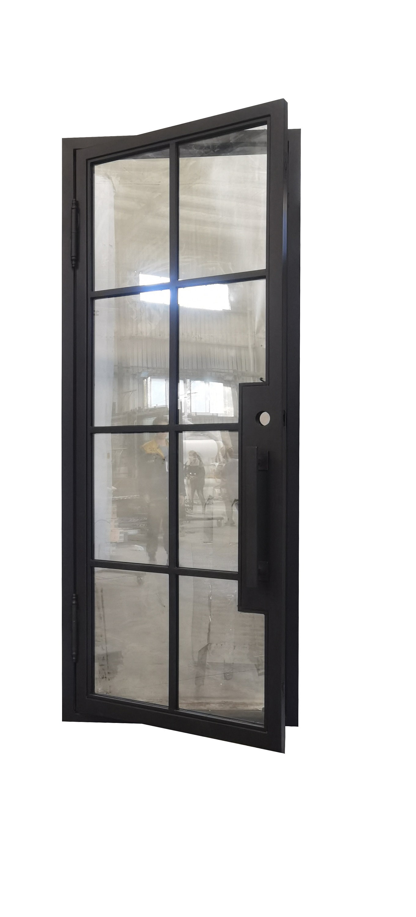 Grapevine - Puerta de entrada doble frontal de hierro forjado con vidrio de  lluvia templado operable en el interior con acabado de bronce oscuro (72 x