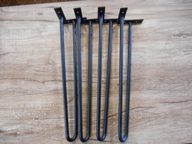 18 inch hairpin legs SHIPS WITHIN 2 Hrs Hairpin Leg Metal Etsy
