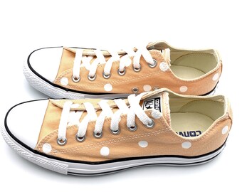 peach converse womens
