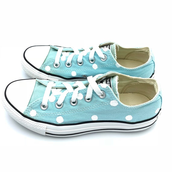 blue converse size 4