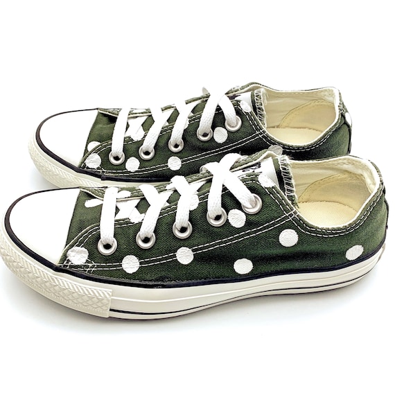 polka dot converse womens