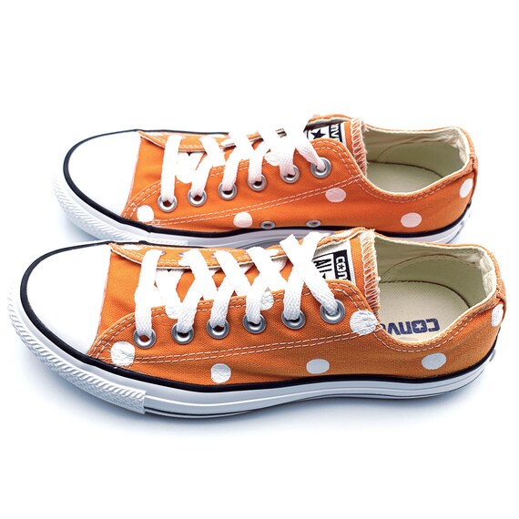 orange converse size 7
