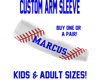 Baseball Arm Sleeve Etsy