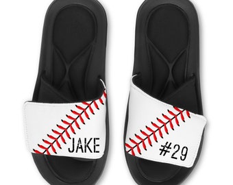 personalized slides shoes