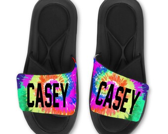 gay pride nike slides
