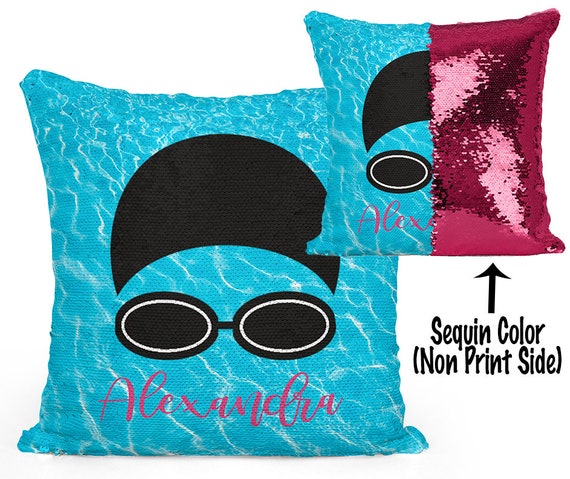 Mermaid top pillow face