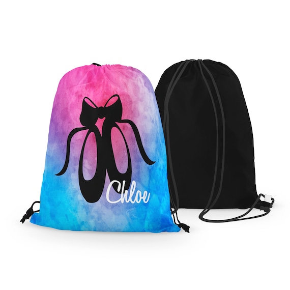 Ballet drawstring bag deals