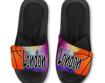 basketball slide sandals