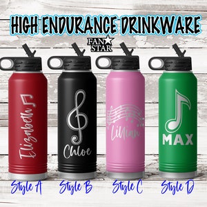 Be Burgundy Kids Water Bottle, Personalized Water Bottle with Straw Lid &  Engraved Name - 18 Oz - 20 Icons, 20 Font, 8 Colors - Teen Girl Gifts,  Gifts