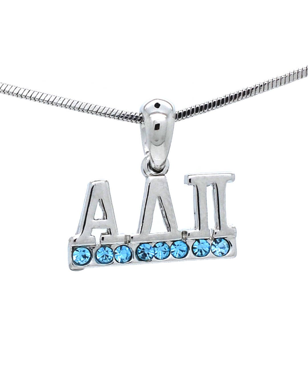 Alpha Delta Pi Sorority Necklace Etsy