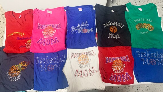 Camisetas de baloncesto con diamantes de imitacion 10 camisetas de diferentes disenos tamanos y marcas camisetas con diamantes de imitacion al por mayor LOTE B Etsy Espana