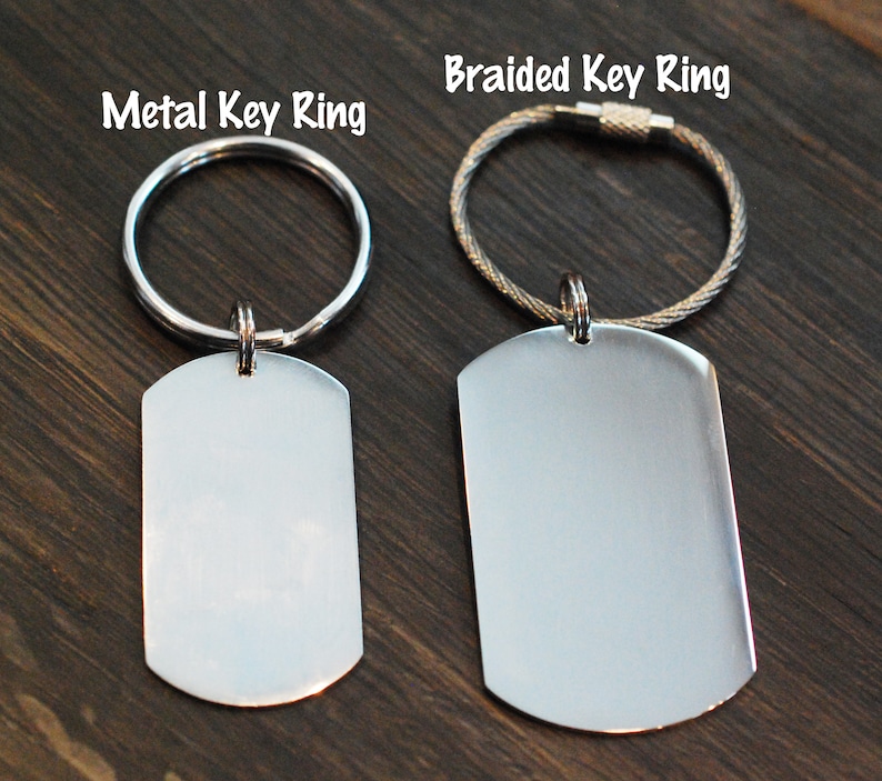 VOLLEYBALL DAD Keychain Custom|Handwriting /& Font Options|Personalized|Stainless Steel|Laser Engraved Key Chain