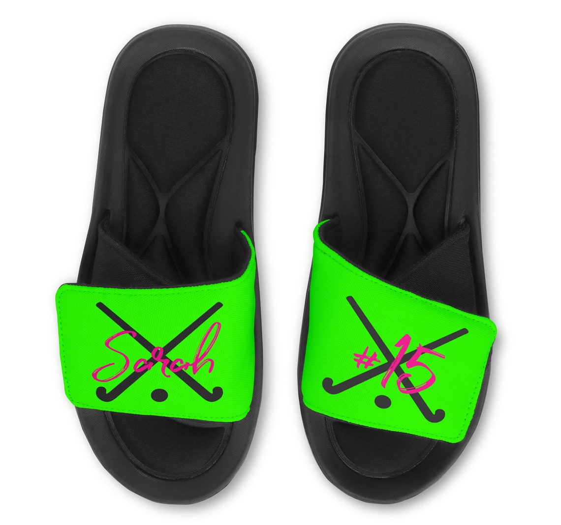 personalized hockey slides
