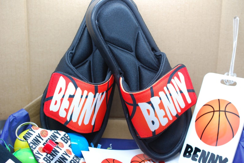 Personalized BASKETBALL Gift Box Birthday Gift Box Basketball Easter Gift Box Basketball Team Gift BOYS image 4