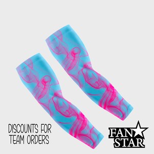 Custom Picture Arm Sleeves, Love My Mom, Great for Mother's Day, Sleeves for Kids and Adults, Baseball, Softball, Lacrosse, Soccer Gift image 8