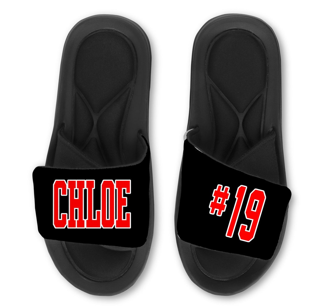 Personalized Custom Slides Flip Flops Sandals - Customize With Your ...