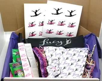 Personalized DANCE or GYMNAST Gift Box - Choose Your Image - Perfect Birthday or Easter Gift Box! Option to add Custom Slides.