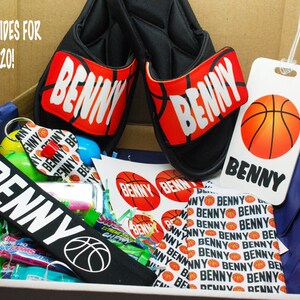 Personalized BASKETBALL Gift Box Birthday Gift Box Basketball Easter Gift Box Basketball Team Gift BOYS image 2