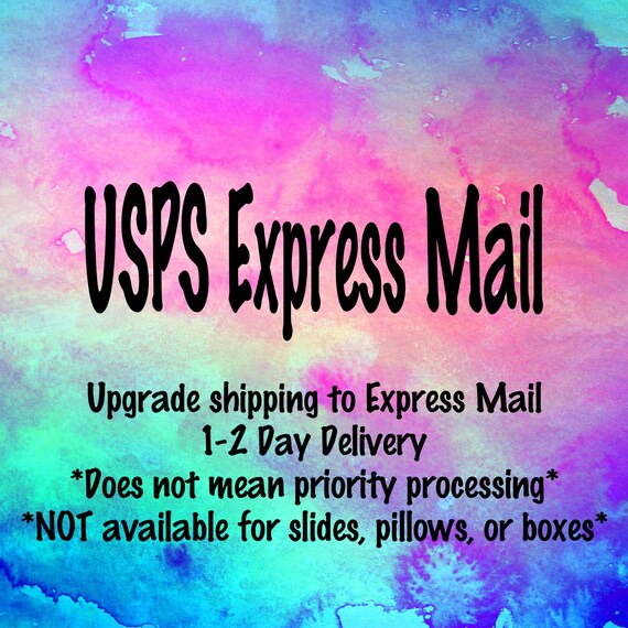 Upgrade USPS Express Mail 12 Day Delivery Etsy UK