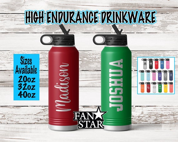 Sports Enthusiast Personalized 20 Sports 20 oz. Water Bottle