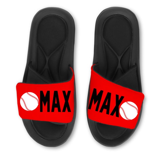 etsy baseball flip flops