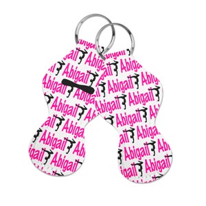 Personalized Gymnast Chapstick Holder - Beam Gymnastics - Great Team Gift or Party Favors!  Single or Bulk Orders!