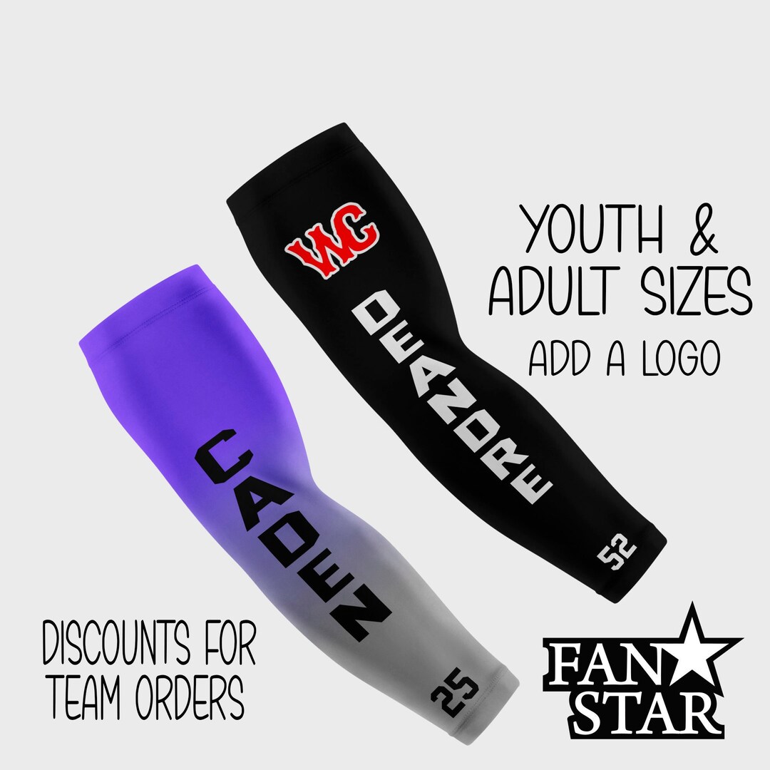 custom arm sleeves nike