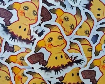 Wild Mimikyu Vinyl Sticker