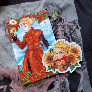 Vash the Stampede Sticker and Print