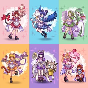 Tokyo Mew Mew 4&quot; x 6&quot; Mini Prints