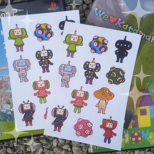Katamari Sticker Sheet
