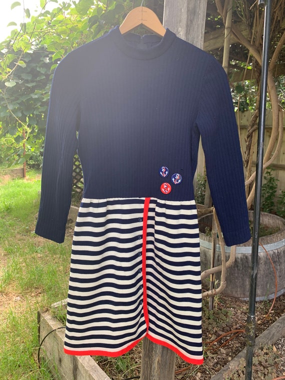 Sailor striped dress