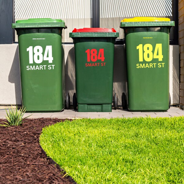 Wheelie Bin Stickers Etsy Australia